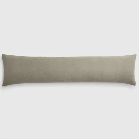 NWOT Quince European Linen Oversized Lumbar Pillow Cover in Sage - Picture 4 of 4